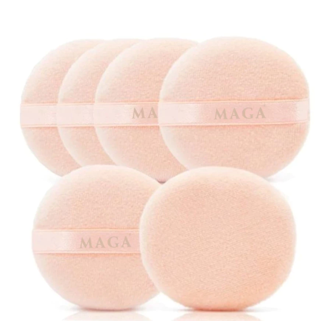 Bông phấn khô MAGA Professional Powder Puff MA002 có đệm khí cực kỳ mềm mại đánh phấn nền/phấn phủ